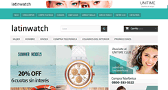 Desktop Screenshot of latinwatch.com
