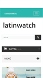 Mobile Screenshot of latinwatch.com